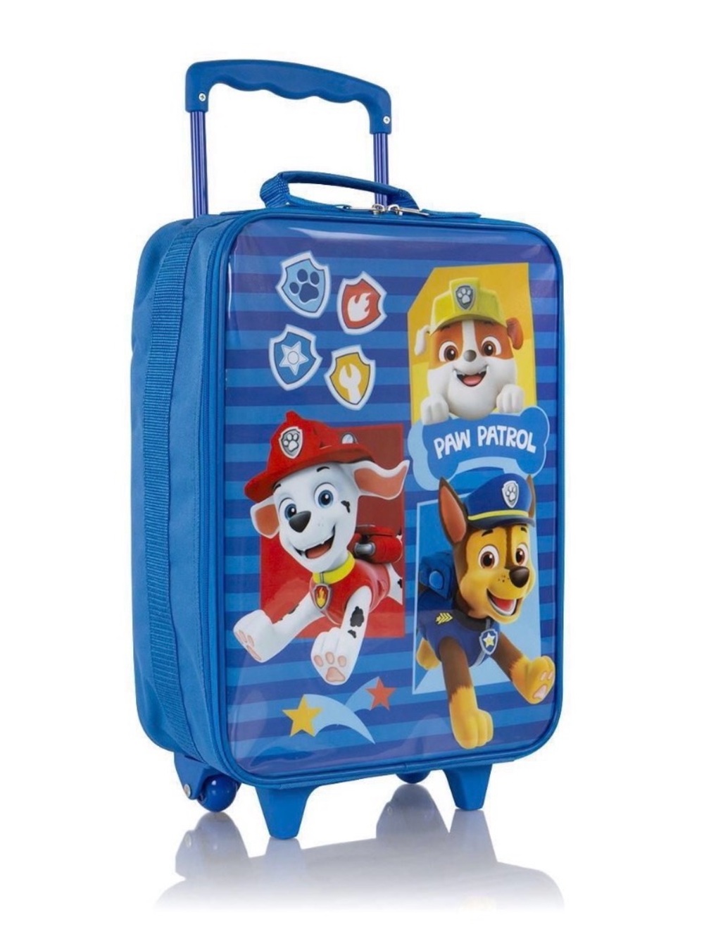 Paw Patrol Blue Kids Rolling 17inch Softside Luggage